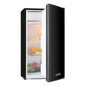 Klarstein MKS-6 Mini-Kühlschrank mit 66 Liter Volumen und 83 Watt, Sleek Edition, freistehend, 3 Temperaturstufen 5 bis 15 °C, 33 db, Innenbeleuchtung, Regaleinschübe, Seitenfächer, weiß