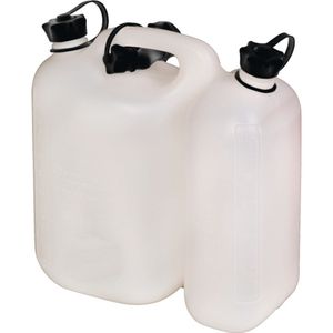 Doppelkanister ECO 5.5+3 L HD-PE natur mit UN-Zulassung Zubehör schwarz