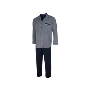 GÖTZBURG Herren Pyjama blau minimal Größe: 58