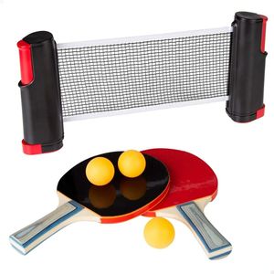 Tischtennis-Set mit Netz Einziehbar