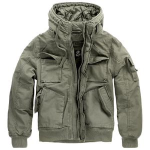 Brandit - Bronx Jacket 3107-1 Olive Jacke Vintage Blouson Army Winterjacke Größe XL