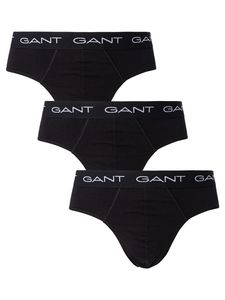 GANT 3er-Pack Essential-Slips, Schwarz L