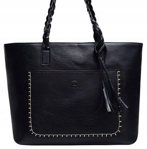 Damenhandtasche SHOPPER BAG großes Fassungsvermögen Leder