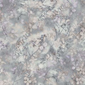 Vliestapete 10415-31 Tapete Blumen Floral 0.53 x 10.05 m Erismann Play of light Grau