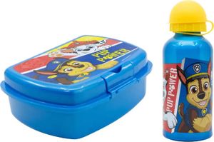 Paw Patrol Chase Marshall Rubble 2 tlg Kinder Set Brotdose Alu-Trinkflasche