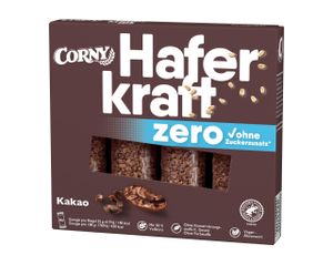 Corny Müsliriegel HAFERKRAFT ZERO Kakao, 4x35g