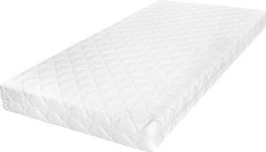 FEDVE matrace LILO dětská pěnová matrace 14 cm 1 cm kokos, dětská prošívaná matrace se snímatelným potahem 80x180
