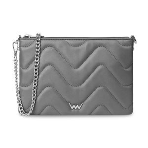 Vuch Dámská crossbody kabelka Lylann QTD Grey šedá One size