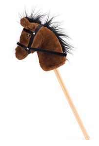 HOBBY HORSE Pferd am Stock BONNIE Dunkelbraun