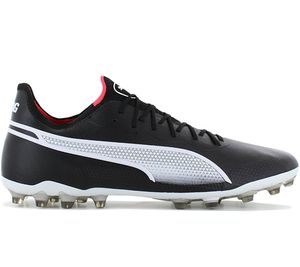 Puma King Ultimate MG Fußballschuhe schwarz/weiß 107252-01, Schuhgröße:42.5 EU