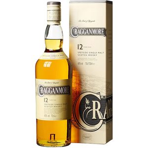 Cragganmore 12 Years Single Speyside Malt Scotch Whisky v dárkovém balení | 40 % obj. | 0,7 l