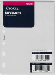 FILOFAX PKT Klarsichthuelle ob