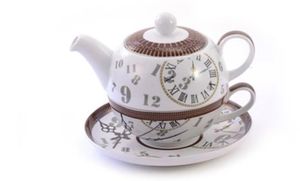 Tea for one Set "Ben" Porzellan, 4-teilig Kanne: 0,6 l, Tasse: 0,2 l