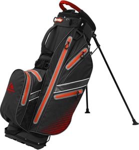 Longridge Waterproof Torba golfowa stojąca Black/Red