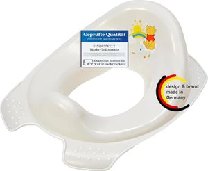 Perl weiß Premium Kinder-Toilettensitz Disney Winnie Puuh für Kinder stabiler WC