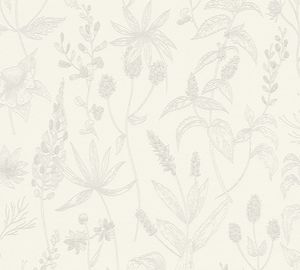 Jette Joop Blumentapete florale Tapete Vliestapete mit Glitzereffekt beige silber weiß 10,05 m x 0,53 m Jette Joop Blumentapete florale Tapete Vliestapete mit Glitzereffekt beige silber weiß 10,05 m x 0,53 m