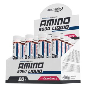 Amino Liquid 5000 - Cranberry - 20 Ampullen à 25 ml