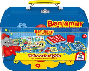 Schmidt Spiele Kinderspiel Spielesammlung Spielekoffer Benjamin Blümchen 40573