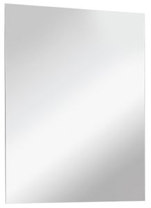 FACKELMANN Spiegel / Wandspiegelelement mit Befestigung / Maße (B x H x T): ca. 70 x 60 x 2 cm / hochwertiger, moderner Badspiegel / hoch und quer verwendbarer Badezimmerspiegel / Breite 70 cm
