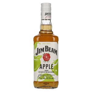 Jim Beam Apple Apfellikör mit Bourbon Whiskey, 0,7l, alc. 32,5 Vol.-%