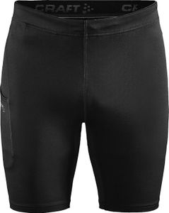 Craft Pánske bežecké legíny krátke bežecké pančuchy Essence ADV Short Tights, farba:Black, položka:-999000 black, veľkosť:XL