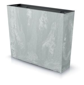 Blumenkasten Blumentopf Balkonkasten Einsatz 58x18x50 cm Beton beton optik