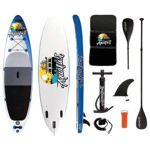 AQUALUST 10'6" SUP Board Stand Up Paddle Surf-Board aufblasbar Paddel ISUP 320cmDas AQUALUST 10'6" 320x81cm ist ein Allrounder im SUP-Bereich. Die n