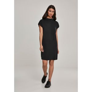 Urban Classics Damen Ladies Modal Dress TB2598, color:black, size:XL