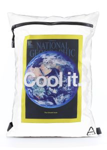 National Geographic Rucksack EARTH aus recycelten PET-Flaschen White One Size