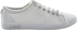 Glatte niedrige Damen-Sneaker Big Star LL274058 Weiß 40