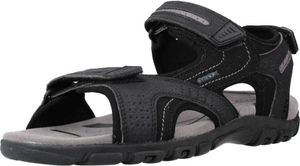 GEOX UOMO SANDAL STRADA Schwarz