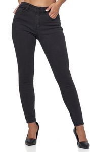 Tazzio Damen Skinny Fit Jeans F105 Schwarz 40