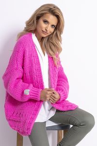 Fobya Strickjacke für Frauen Obura dunkelpink Universal