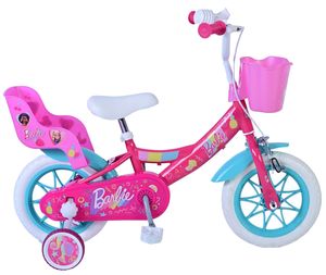 Barbie Kinderfahrrad - Mädchen - 12 Zoll - Pink