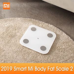 Xiaomi Mi Smart Scale 2 Body Composition Fat Hmotnosť Zdravie Digitálna váha APP LED