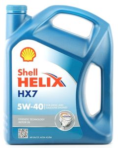 5 Liter SHELL 5W-40 Helix HX7 MB 229.3 VW 502 00 VW 505 00 Renault RN0700