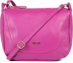 Sella Handtasche aus hochwertigem italienischem Leder mit drei Fächern, verstellbarem Schulterriemen, goldenen Beschlägen Rosa Sella Handtasche aus hochwertigem italienischem Leder mit drei Fächern, verstellbarem Schulterriemen, goldenen Beschlägen Rosa
