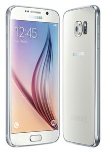 Samsung Galaxy S6 SM-G920 Weiß 3GB/32GB NFC LTE 12,92cm (5,1 Zoll) Android Smartphone