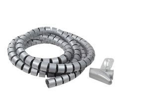 Spiralny przepust kablowy LogiLink szary 2,5 m