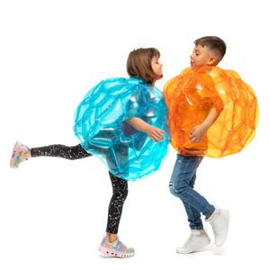 InnovaGoods Riesiger aufblasbarer Bumper-Bubble-Ball Bumpoy 2 Stück