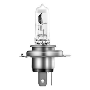 OSRAM NIGHT BREAKER® SILVER H4, +100% mehr Helligkeit, Halogen-Scheinwerferlampe, 64193NBS-HCB, 12V Pkw, Duo Box (2 Lampen)