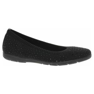 Damen Caprice Ballerinas 9-22107-42 schwarz gestrickt 40