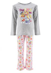 Paw Patrol Skye Everest Kinder Mädchen Pyjama Schlafanzug , Farbe:Grau, Größe Kids:104