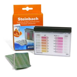 Phenol-Red Steinbach O2-pH Testgerät inkl Tabletten DPD4 Je 10 Stk 