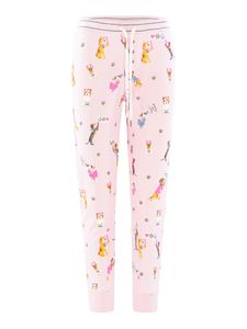 PJ Salvage schlaf-hose schlaf-hose pyjama schlafmode Woof for Love rosa XL (Damen)
