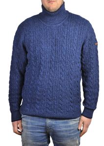 Redmond - Herren Pullover Rollkragen Pullover (212870600), Größe:XXL, Farbe:Blau(10)