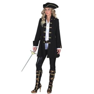 Piraten Kostüm Piratin Mantel deluxe für Damen