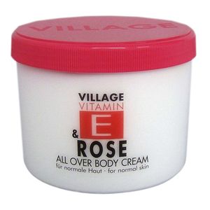 Village Rose Body Cream 500ml mit Vitamin E
