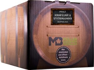 Bag in Box Rotwein Dornfelder & Spätburgunder Rotwein halbtrocken 5 L Weinhaus Müller Bornheim