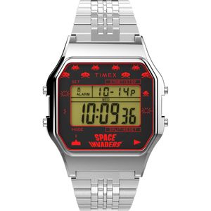 Timex Digital "T80 X Space Invaders" Unisex Uhr TW2V30000